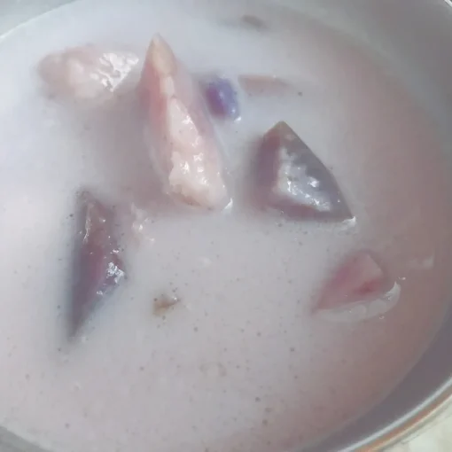 Taro and Purple Yam Soup