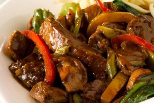 Beef sauce served at honest chef restaurant