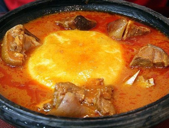 Lamb Soup with Fufu
