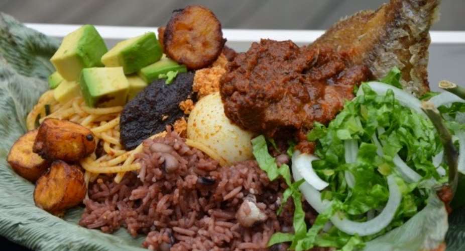 Oxtail Waakye